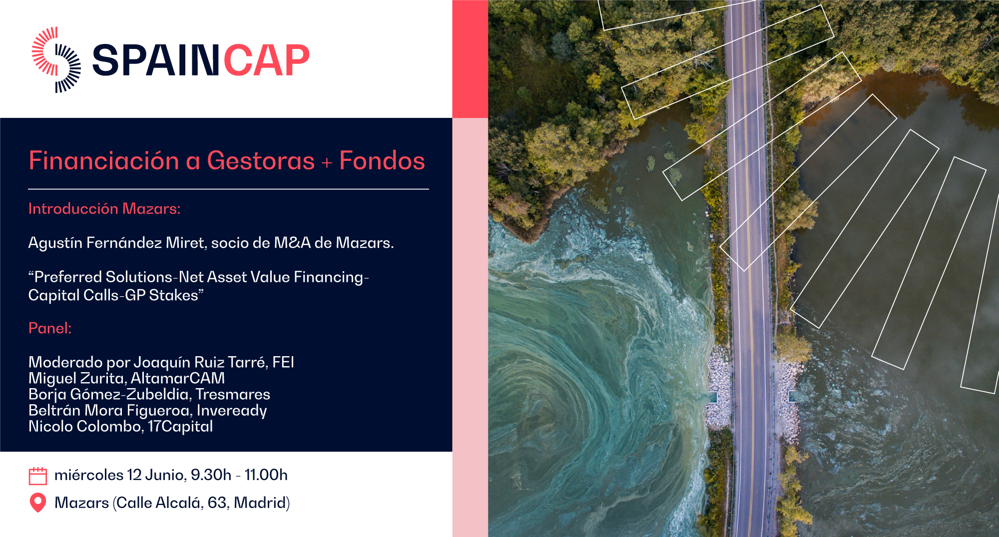 Seminario Spaincap – Forvis Mazars: “Financiación a Gestoras + Fondos"